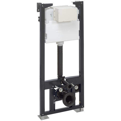 Wall Hung Toilet Support Frame With Cistern (1140mm High). Crosswater