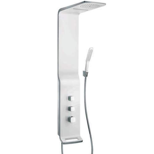 Raindance Shower Panel (White & Chrome). Hansgrohe HG27008400