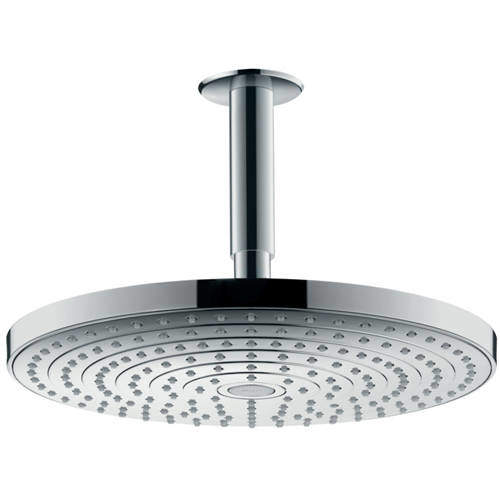 Raindance S 300 2 Jet Shower Head & Arm (300mm, Chrome). Hansgrohe HG