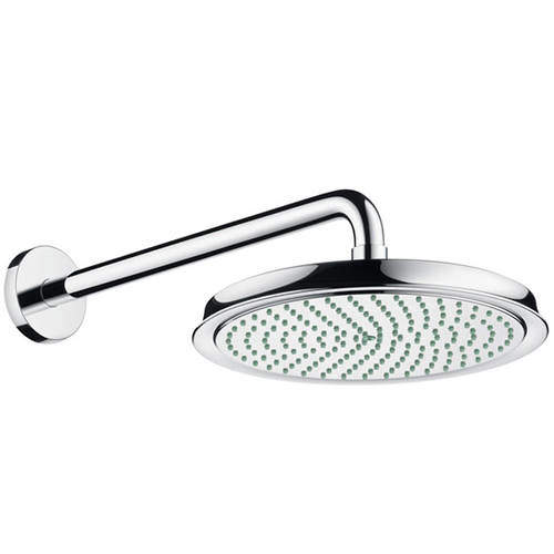Raindance Classic 240 Shower Head & Arm (240mm, Chrome). Hansgrohe HG