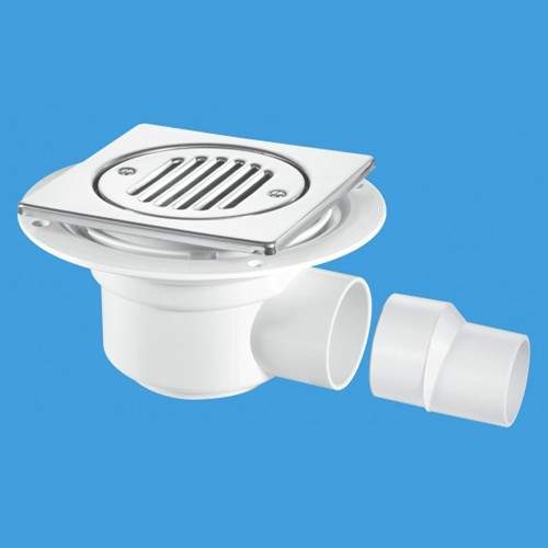 50mm Shower Trap Gully For Tiled Or Stone Flooring. McAlpine Gullies MC