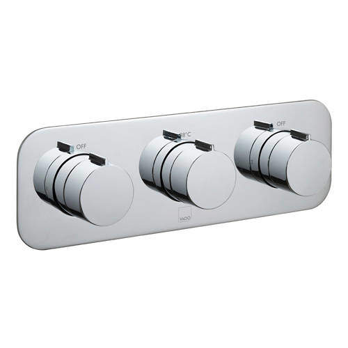 Thermostatic Shower Valve With 2 Outlets (Chrome). Vado Altitude VA
