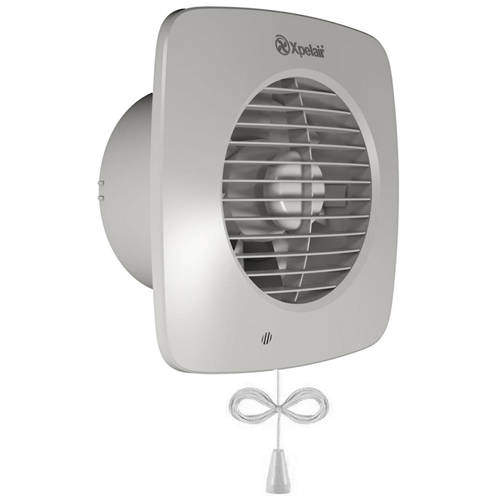 Extractor Fan With Pullcord (150mm). Xpelair Simply Silent XA93074AW