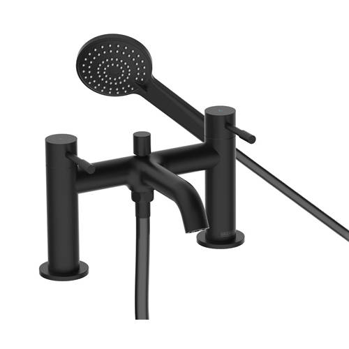 Bath Shower Mixer Tap (Black). Bristan Mila BMIBSMBLK