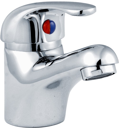 Basin Mixer Tap (Chrome). Crown DType PRDTY335