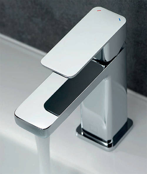 Basin Mixer & Bath Shower Mixer Tap Pack (Chrome). Vado Phase VAPHASEDD