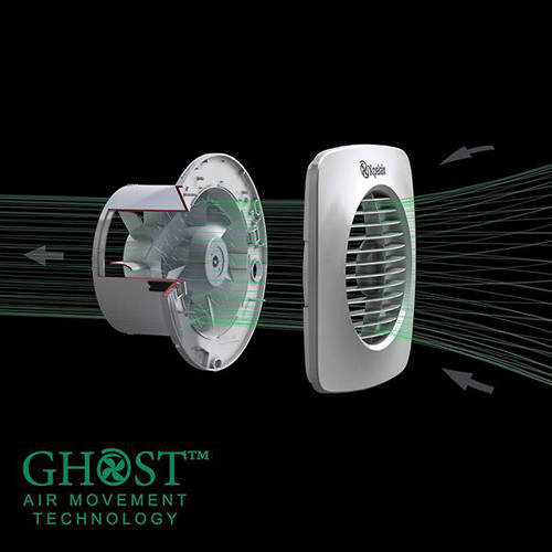 Extractor Fan With Timer & Humidistat (150mm). Xpelair