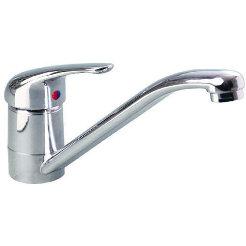Topmix Kitchen Tap With Swivel Spout (Chrome). JTP Kitchen JTPTM182