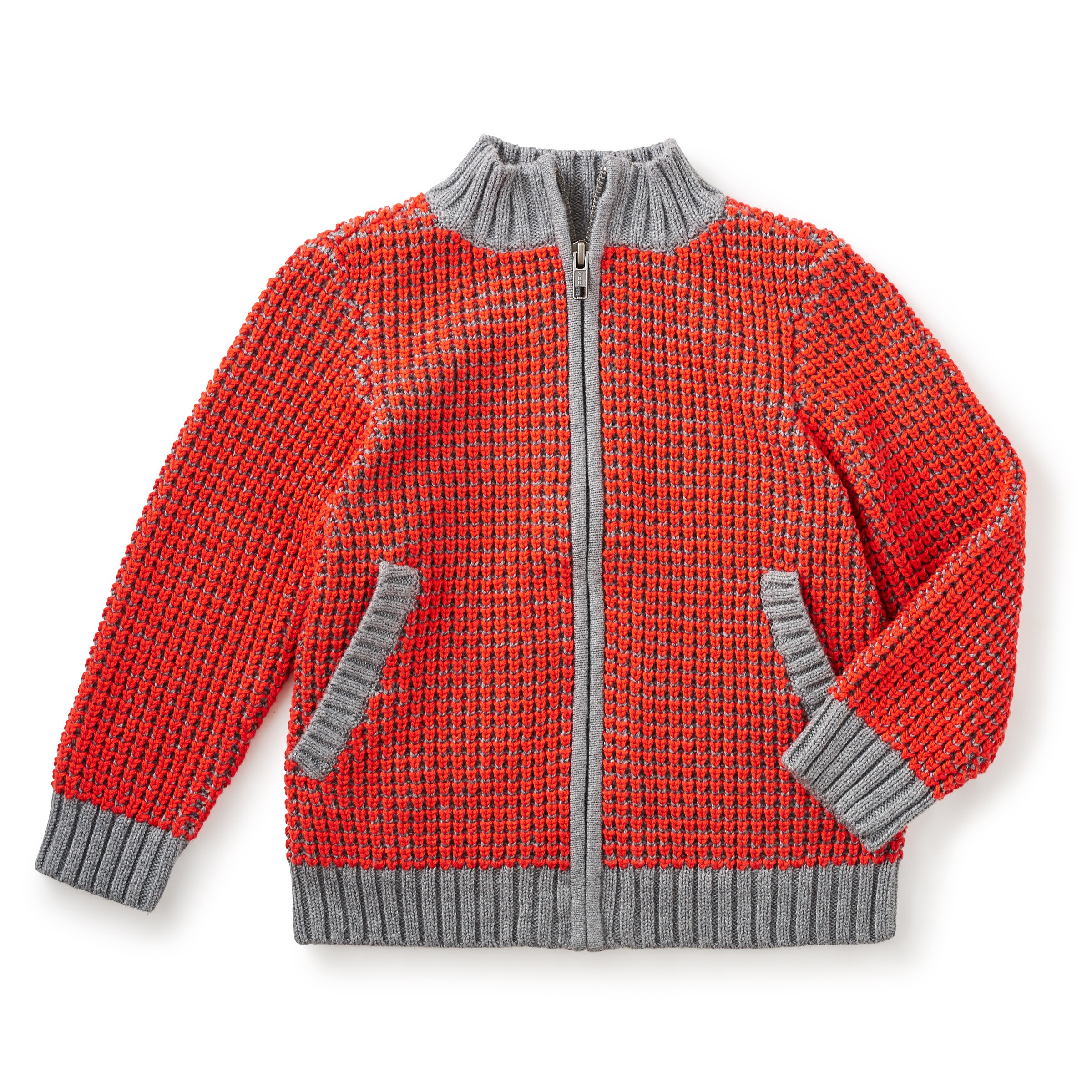 Senjo Zip Cardigan Tea Collection