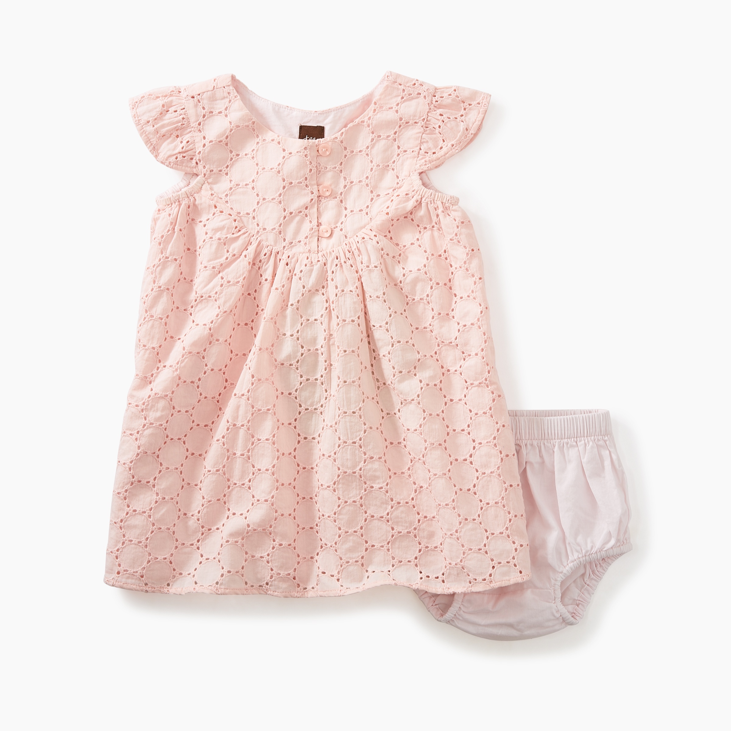 Eyelet Baby Dress Tea Collection