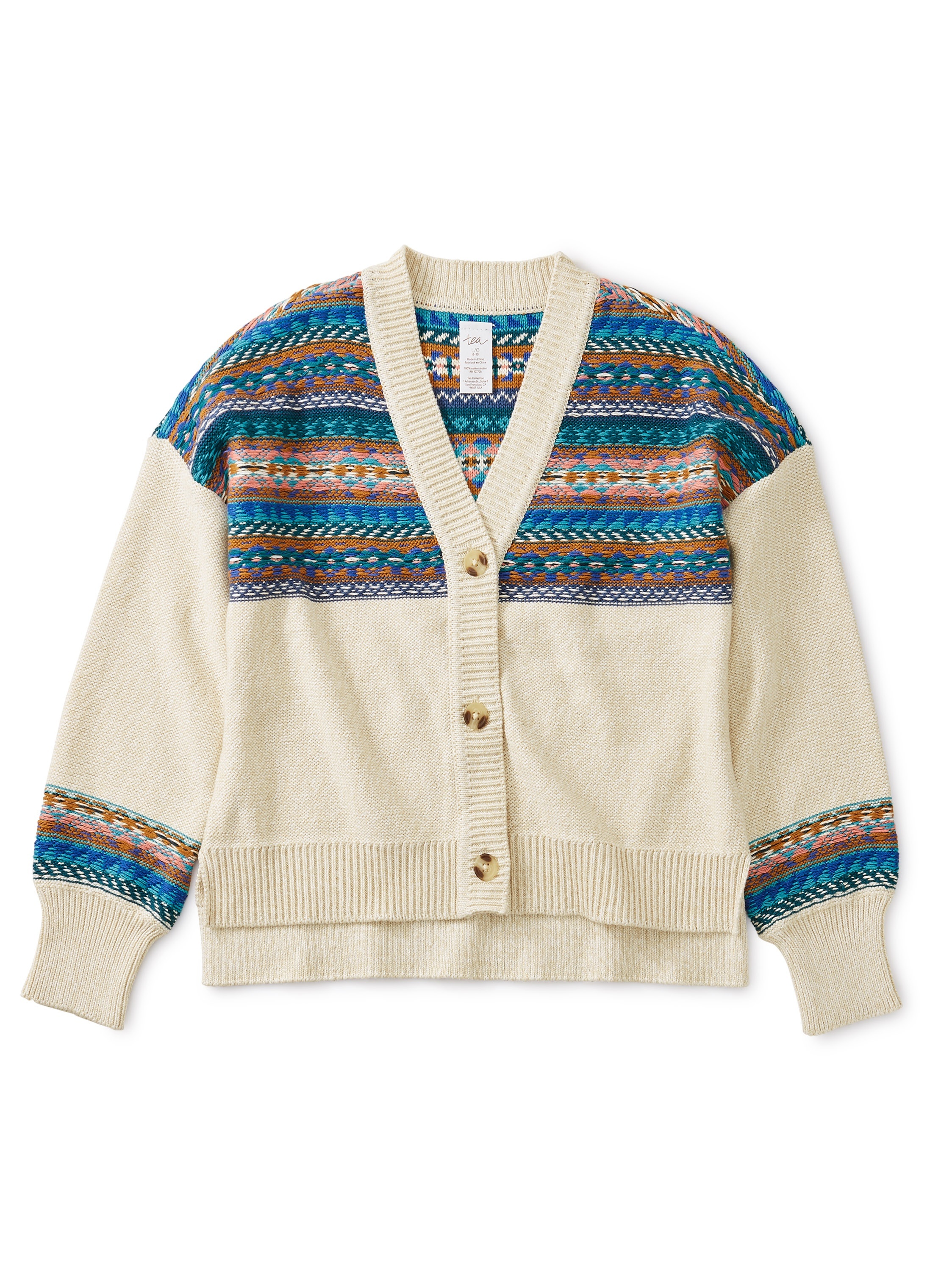Fairisle Cardigan Tea Collection