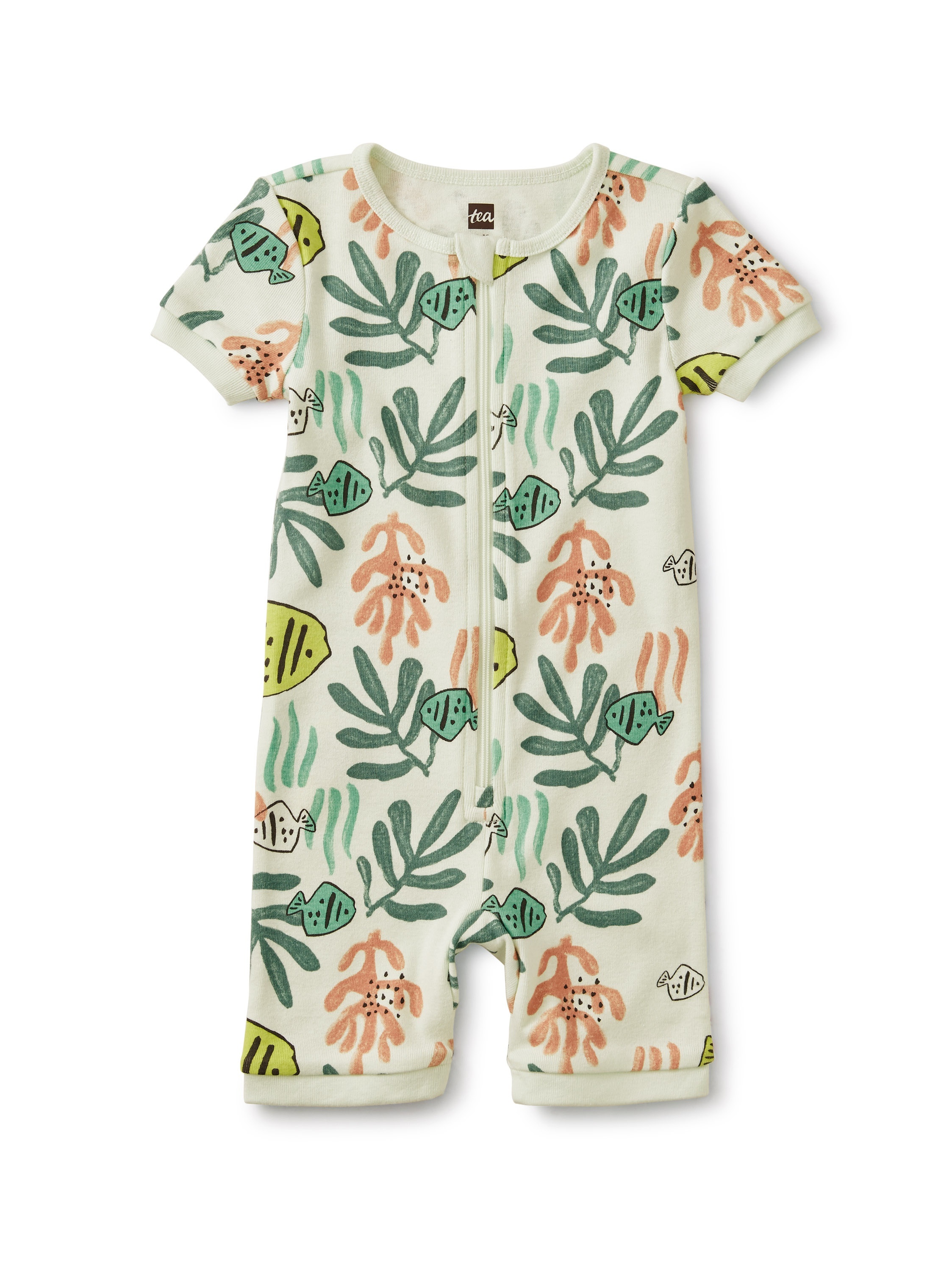 Short Sleeve Baby Pajamas Tea Collection