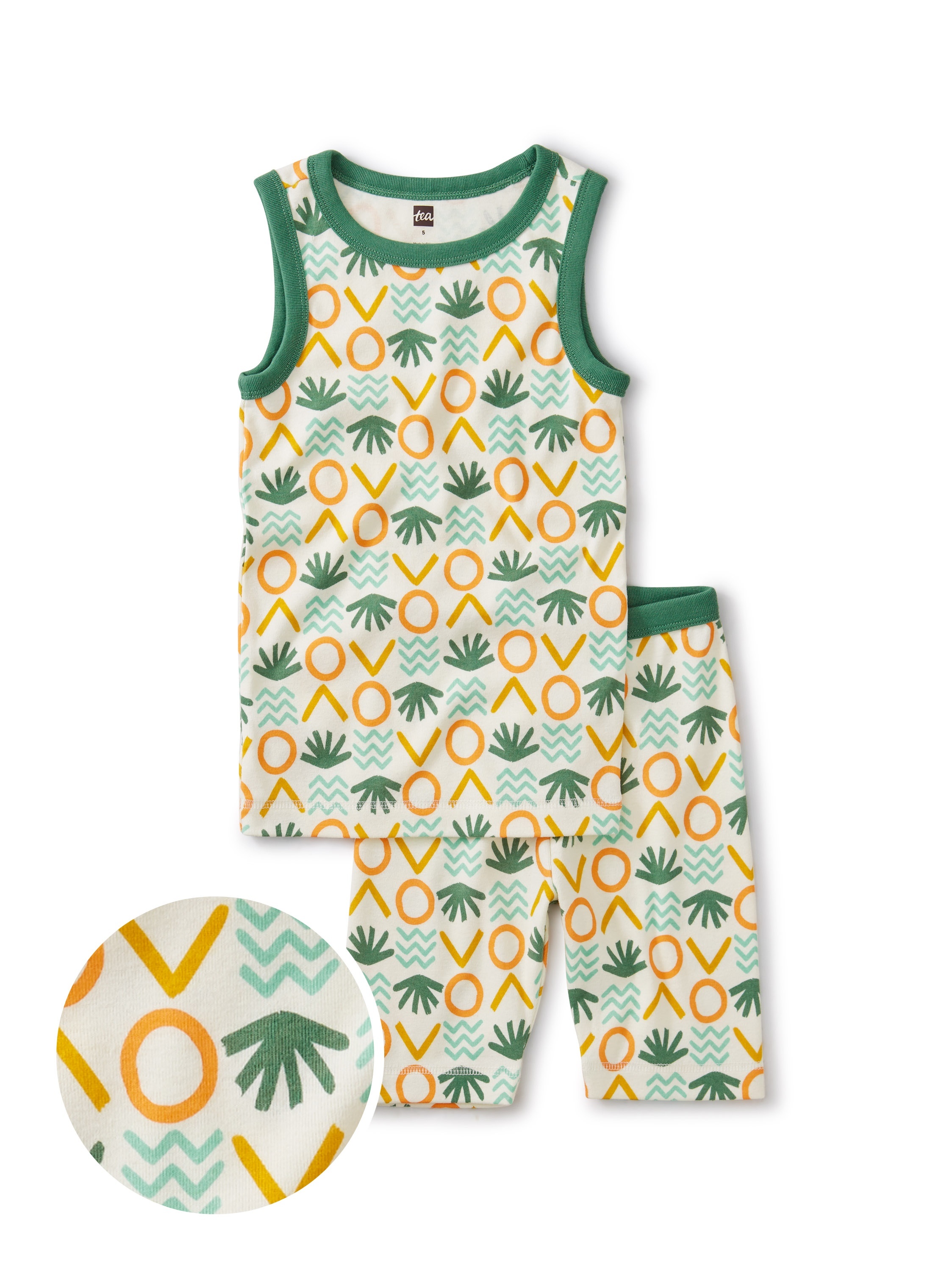 Printed Tank Pajamas Tea Collection