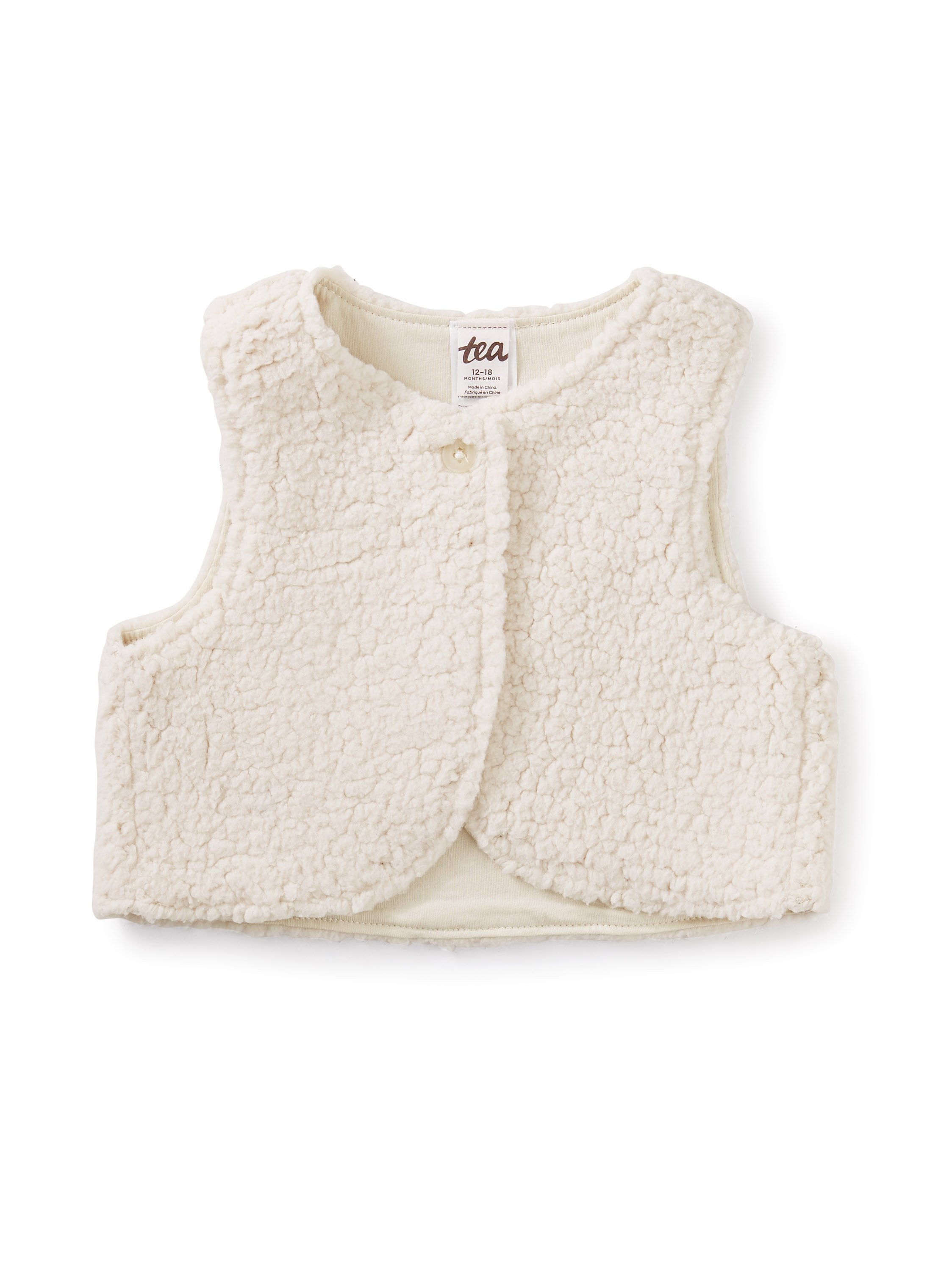 Sherpa Baby Vest Tea Collection