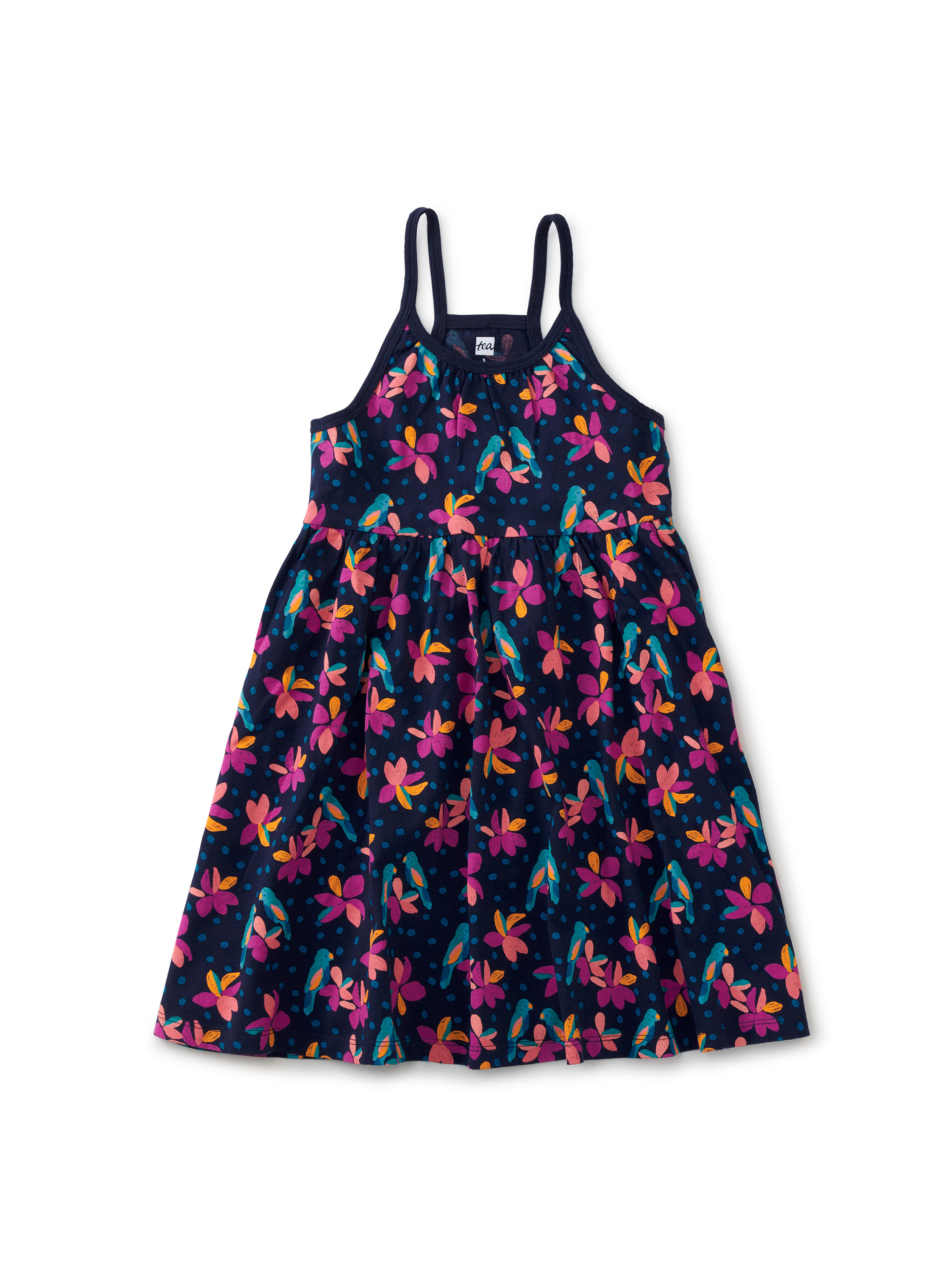 Spaghetti Strap Trapeze Dress Tea Collection