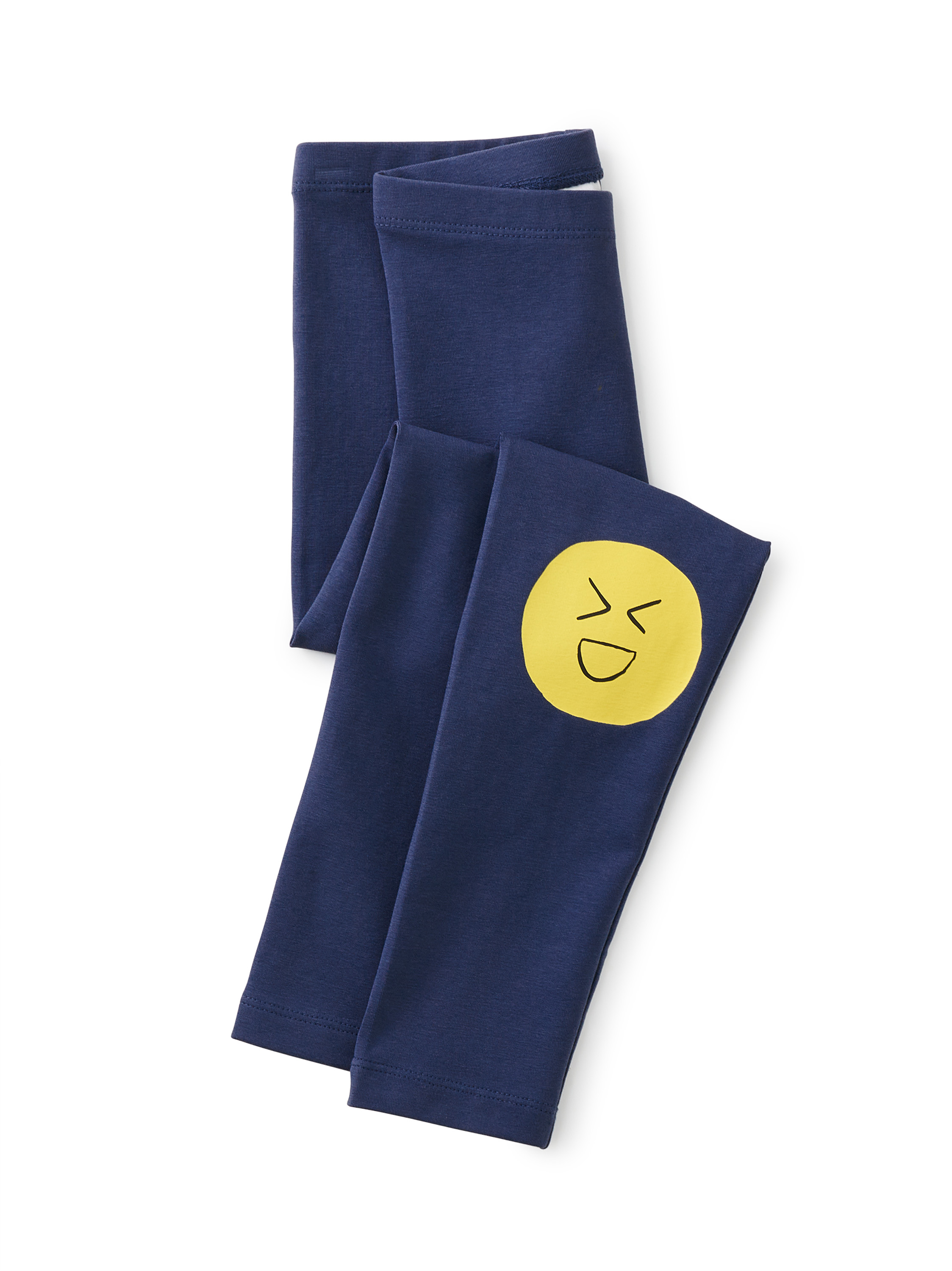 Emoji Knees Graphic Leggings Tea Collection