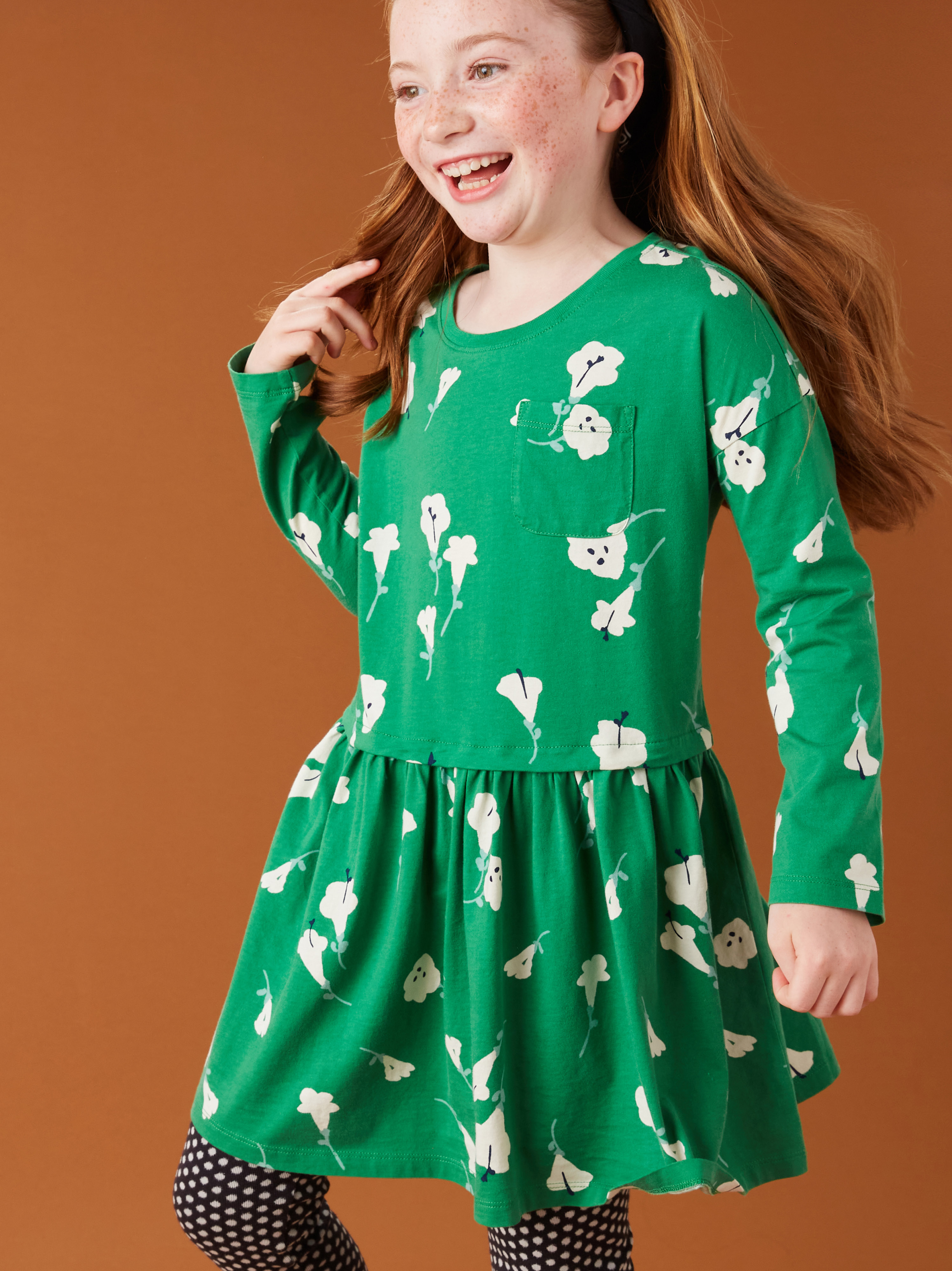 Printed Pocket Play Dress Tea Collection