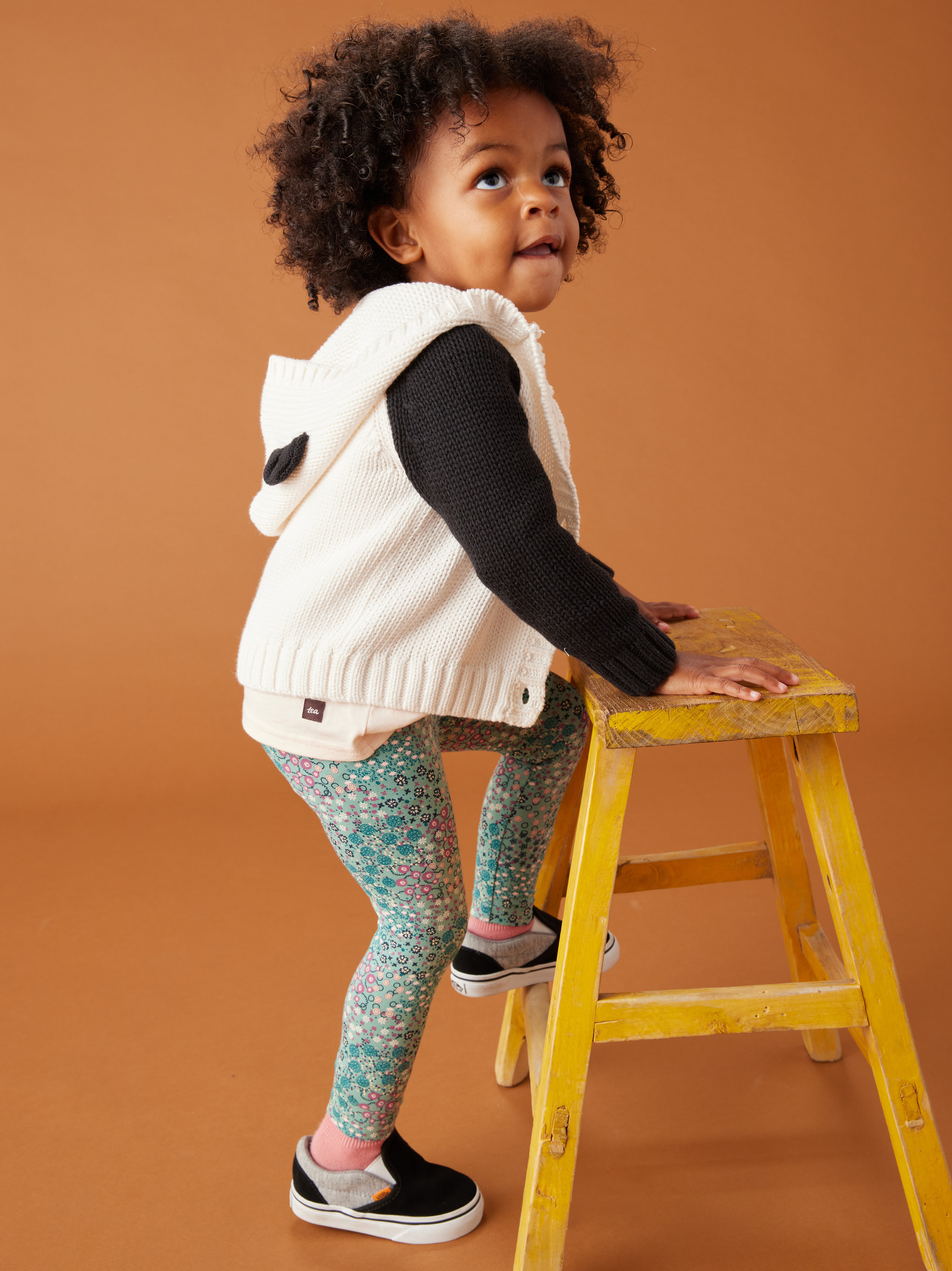 Printed Baby Leggings Tea Collection