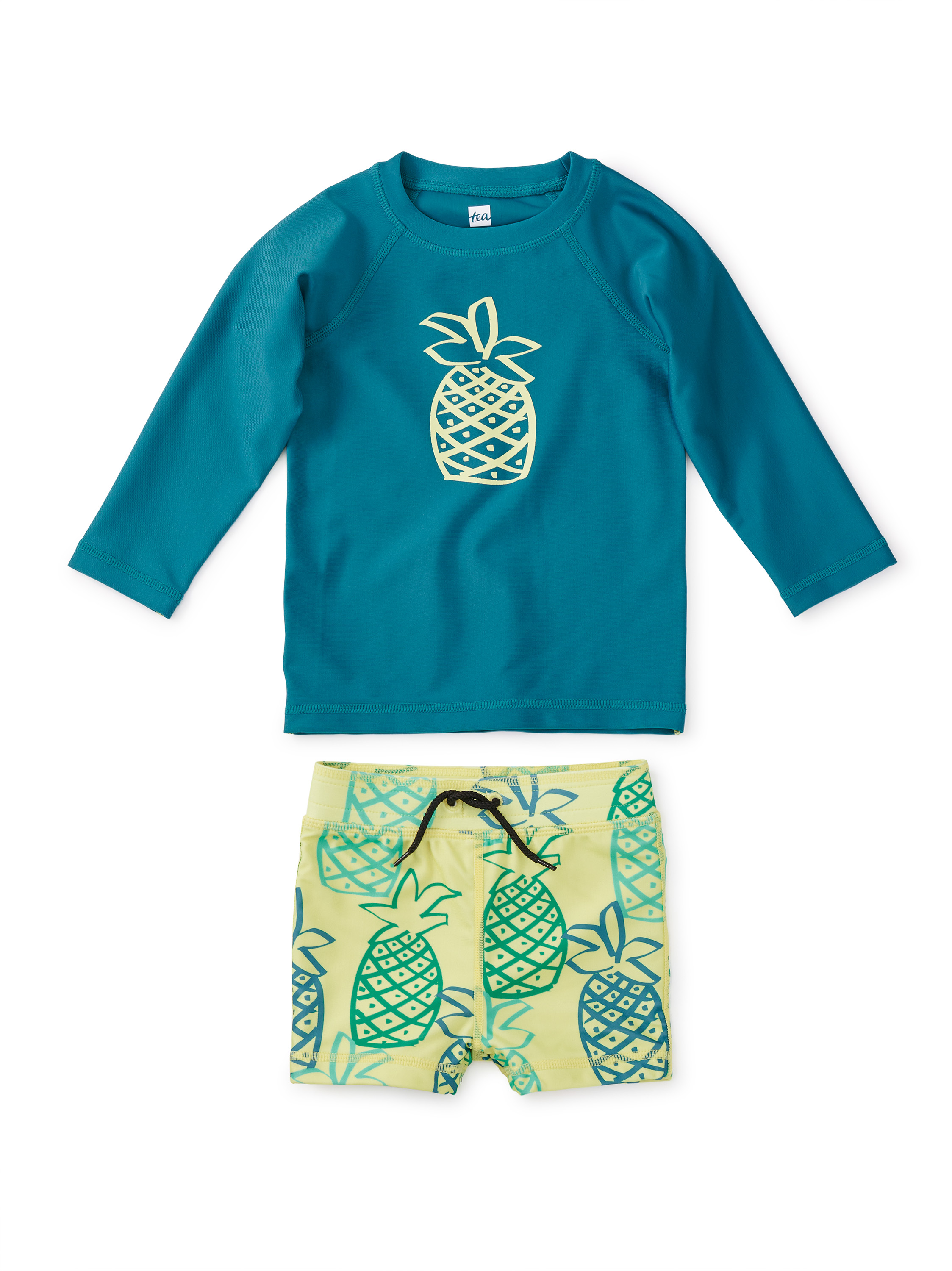 Rash Guard Baby Swim Set Tea Collection