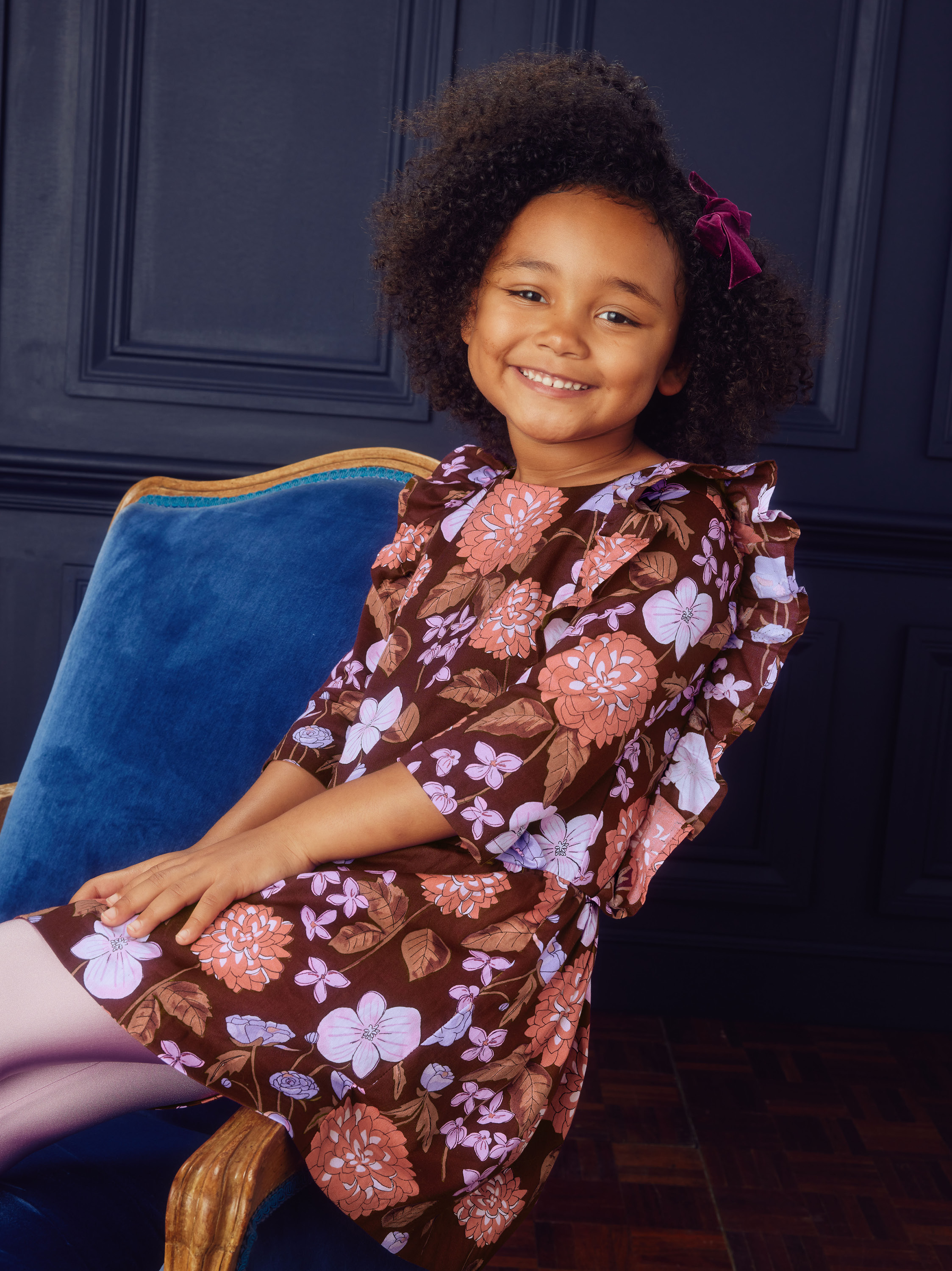 Ruffle Sleeve Dress Tea Collection