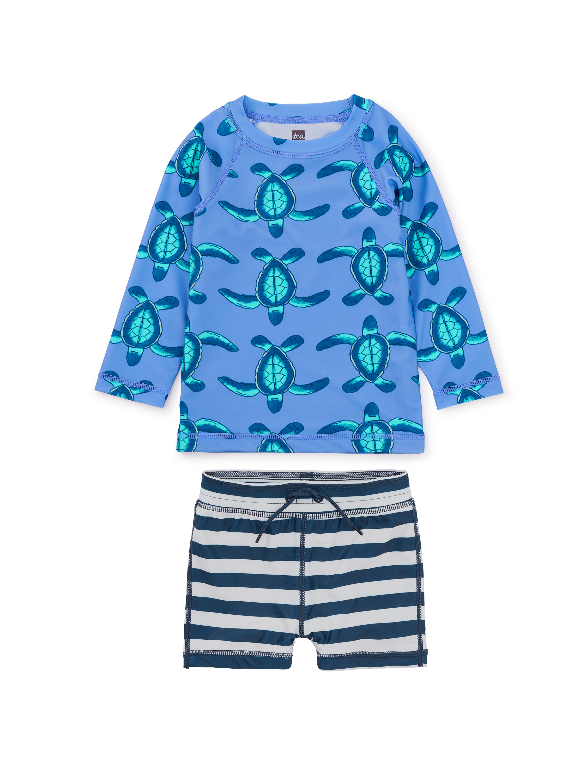 Rash Guard Baby Swim Set Tea Collection