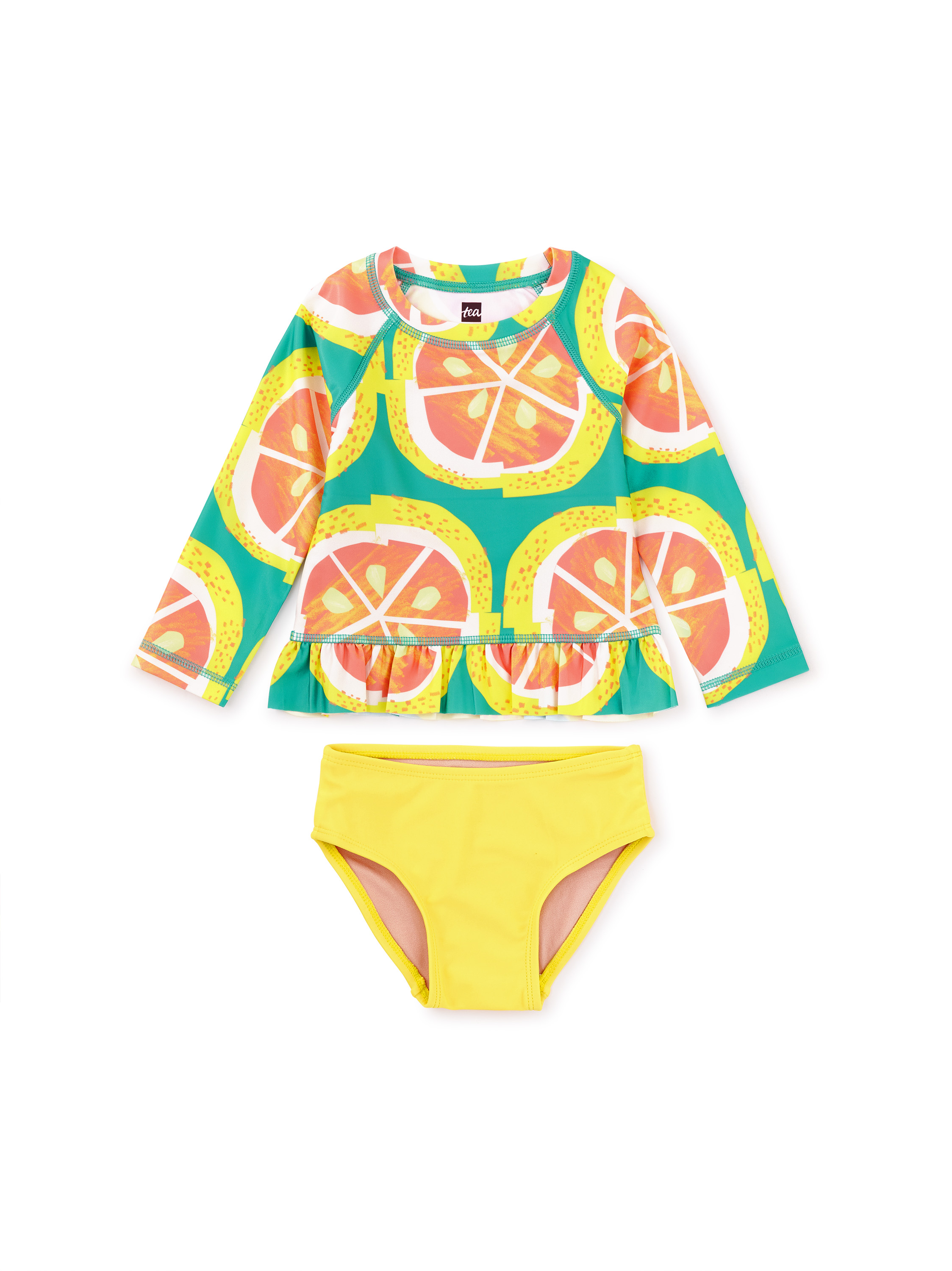 Rash Guard Baby Swim Set Tea Collection