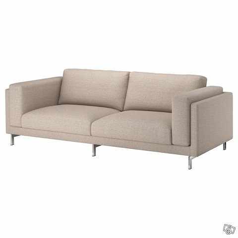 nockeby 3 sits soffa Soffa Ikea Nockeby 3-Sits - - Tiptapp