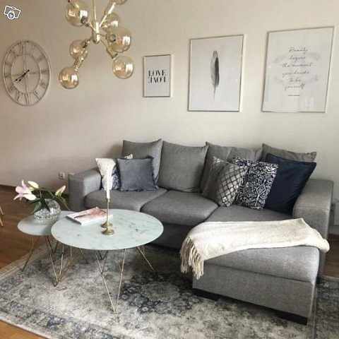 ljusgrå soffa Ljusgrå Soffa Från Mio - - Tiptapp
