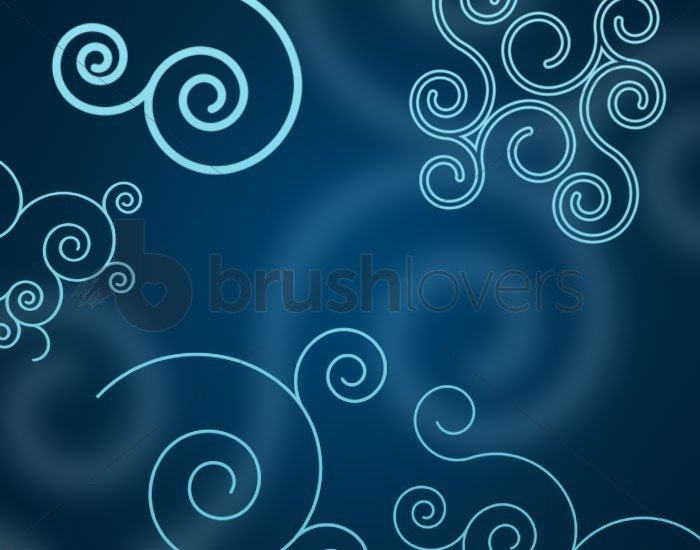 50 Free Swirl & Floral Brushes for MonsterPost