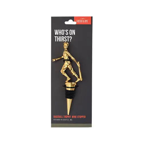 Baseball Trophy Wine Stopper