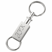 Personalized Gold Plated Valet Key Ring - Executive Gift Shoppe