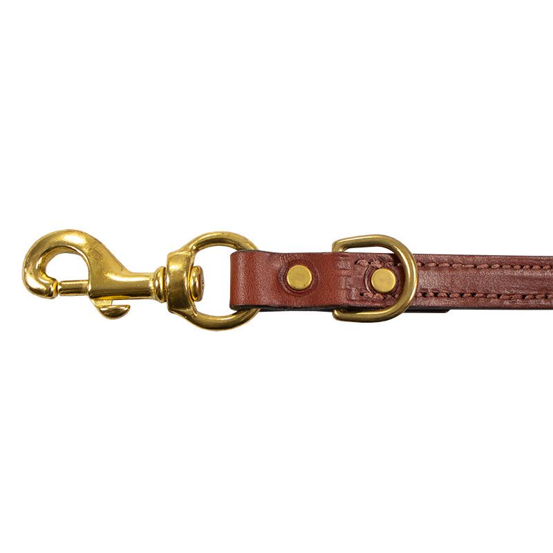 Mendota 8 ft. Leather Jaeger MultiUse Lead Gun Dog Supply
