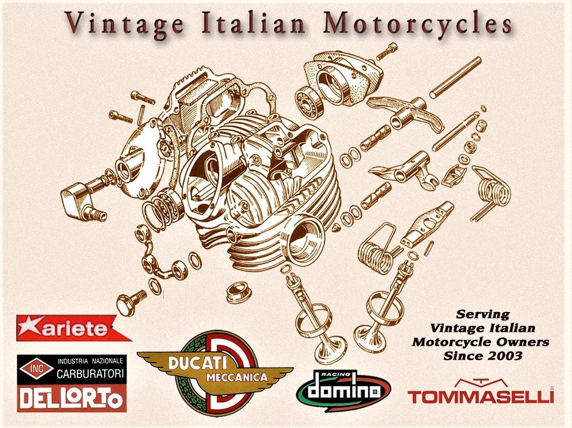 Guzzino. com Falcone Moto Guzzi Ducati bevel drive Dellorto SS1 SSI VHB