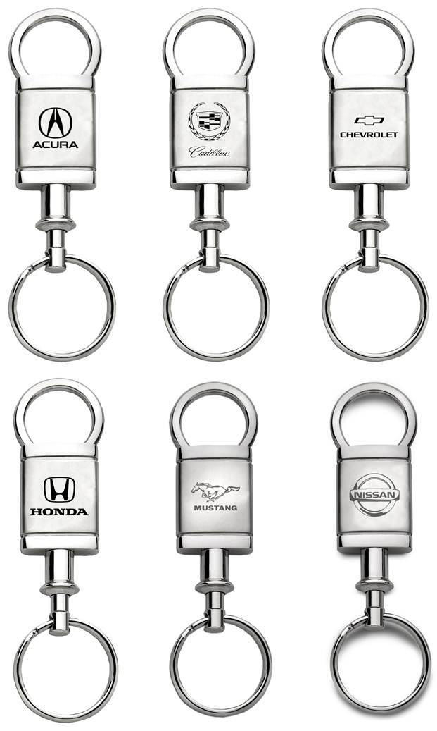 Valet Style Automotive Key Ring - KEY CHAINS