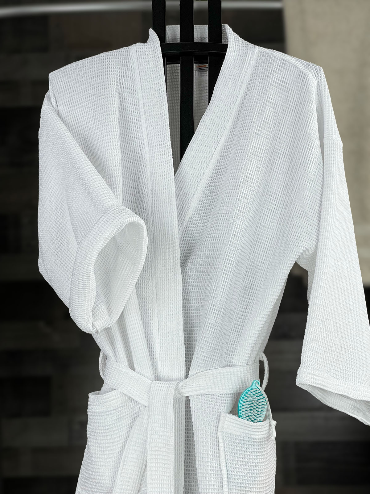 Waffle Kimono Bath Robe By Kartri