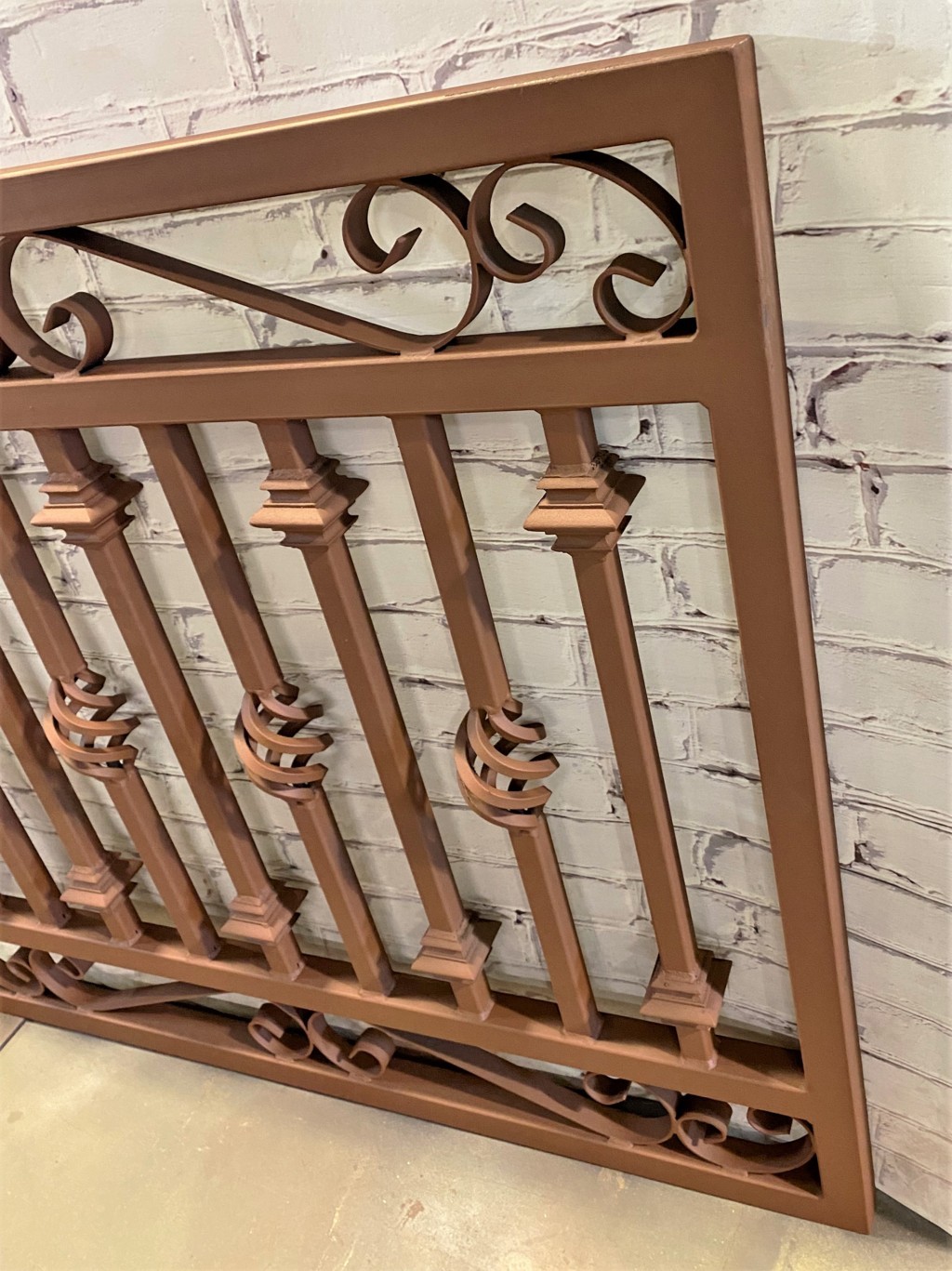 Thick Heavy 1.5" Frame Donovan 3't x 4'w Gate Metal Entry