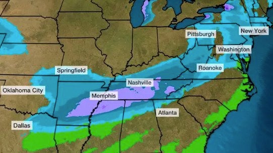 Winter Storm Could Bring Ice To South Videos from The Weather Channel