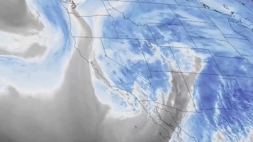 Two Atmospheric Rivers Hit California Videos from The Weather Channel