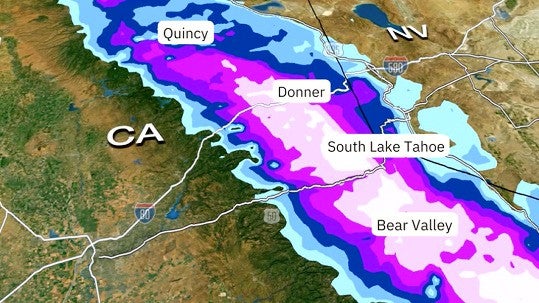 Heavy Snow Continues In Sierra Videos from The Weather Channel