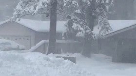 Blowing Snow Whites Out Lake Tahoe In Seconds Videos from The Weather