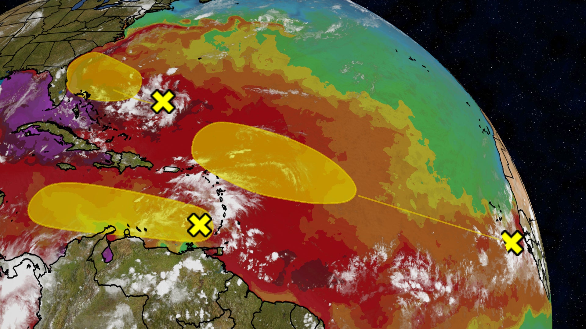 Three Areas We're Watching In The Atlantic Weather Underground
