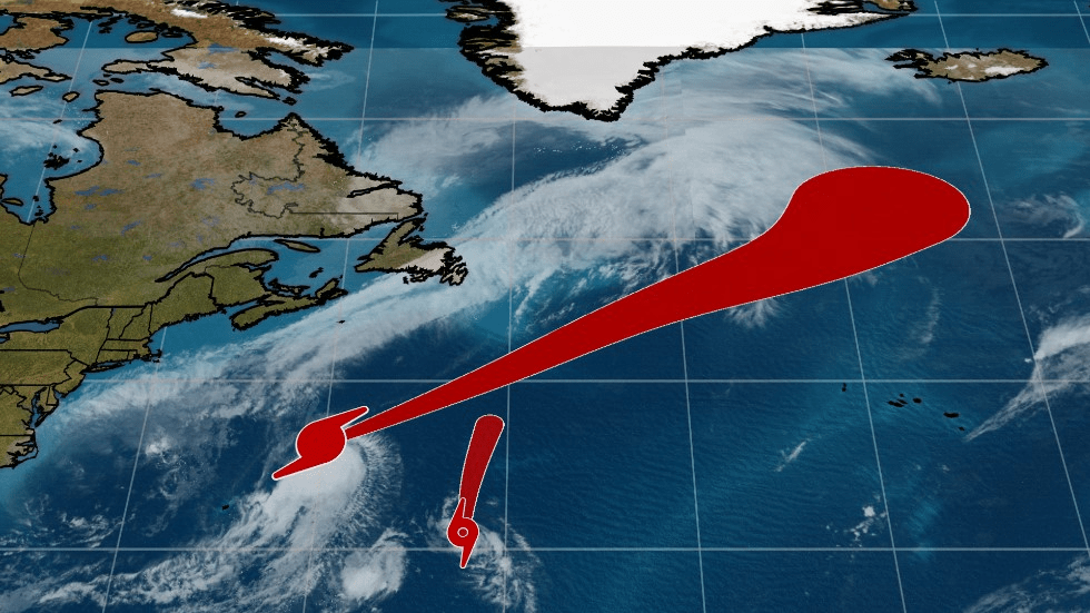 How Franklin Is Going To Gobble Up Jose Videos from The Weather Channel