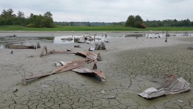 TX Drought Reveals Tornado Wreckage Videos from The Weather Channel