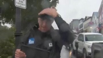 Maine Feeling Lee's Winds, Rain Videos from The Weather Channel