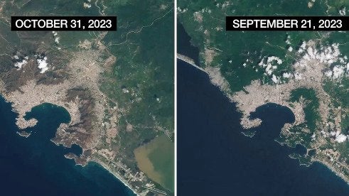 Before & After Forest Destroyed By Otis Videos from The Weather Channel