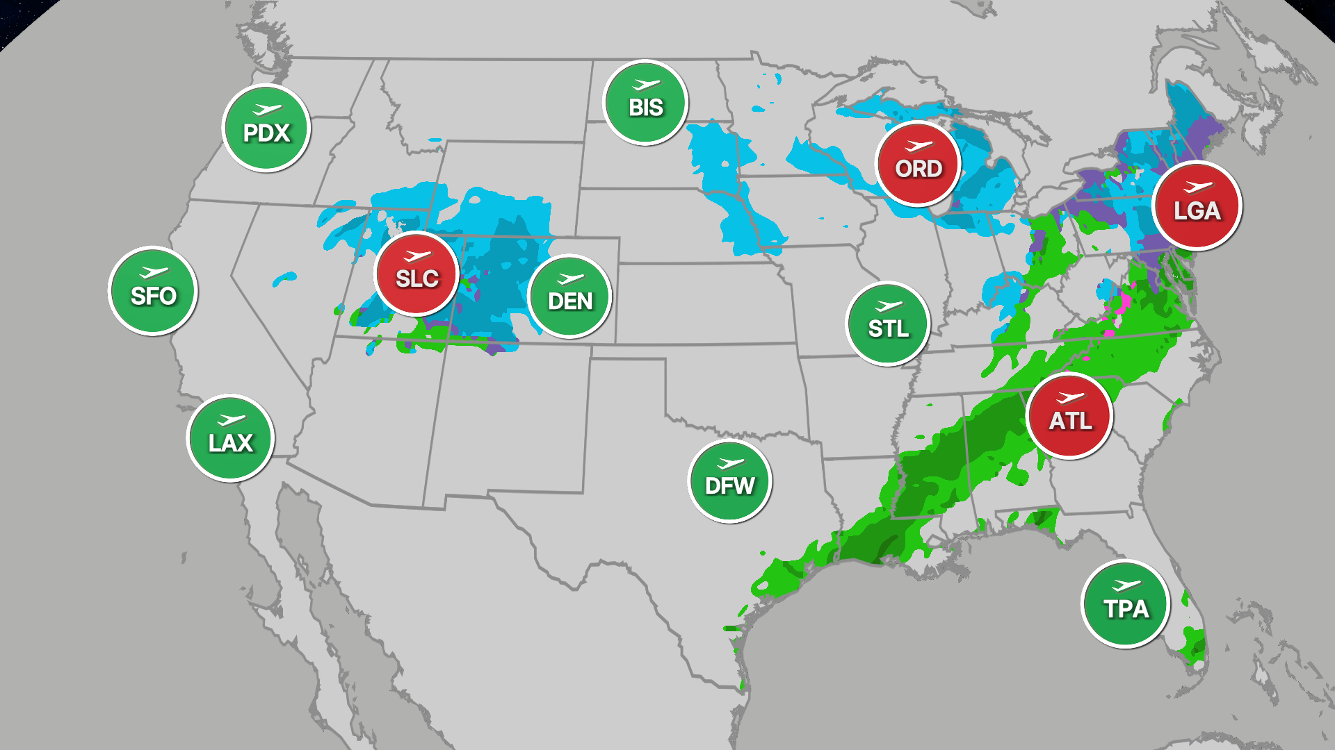 Thanksgiving Weekend Travel Weather Forecast Second Winter Storm Ahead