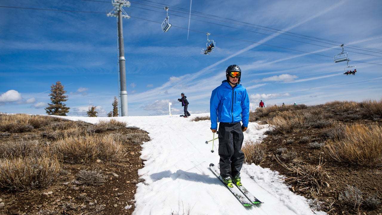 California Skiers Struggle To Find Snow At End Of Warmest Winter On