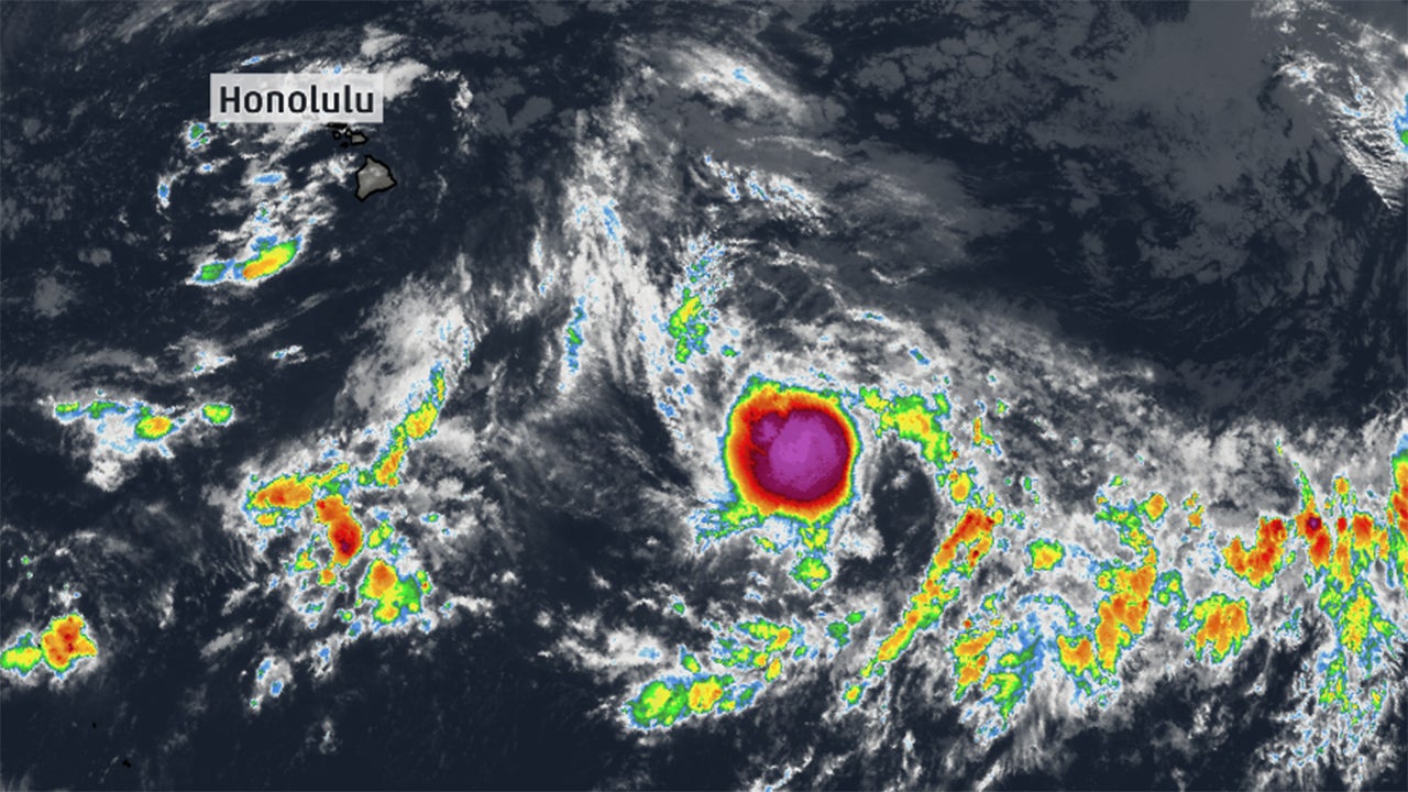 Tropical Storm Ana Strengthening in Central Pacific; Hawaii in