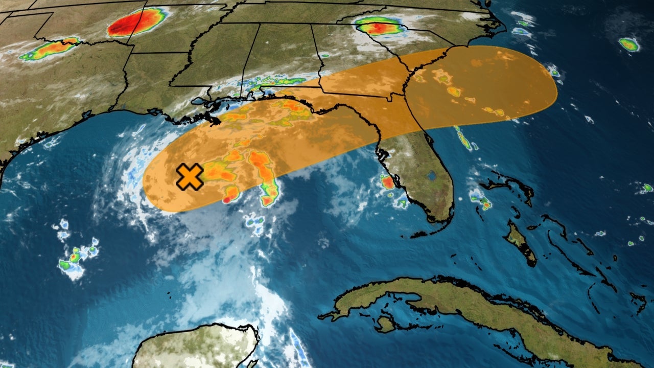 Gulf Disturbance Could Form Into a Tropical Depression Prior to Moving