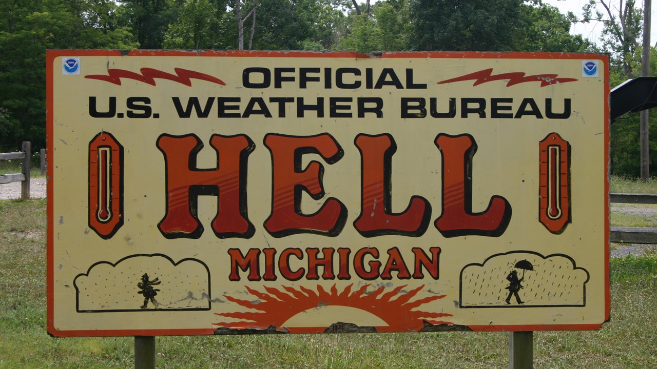 In the Dead of Winter, Hell, Michigan, Is Up for Sale The Weather Channel